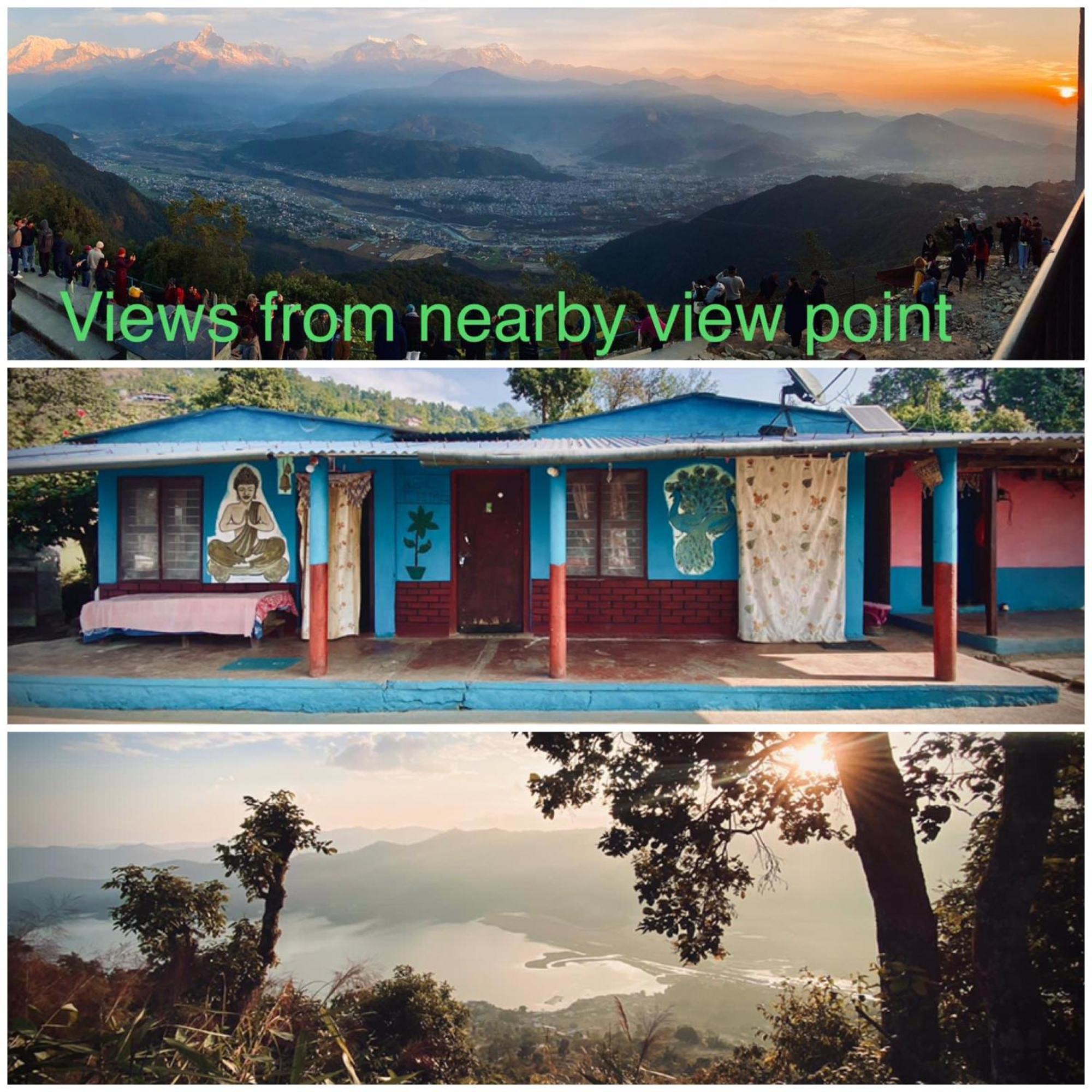 Hom'S Homestay & Farmstay Sarangkot Pokhara Dış mekan fotoğraf