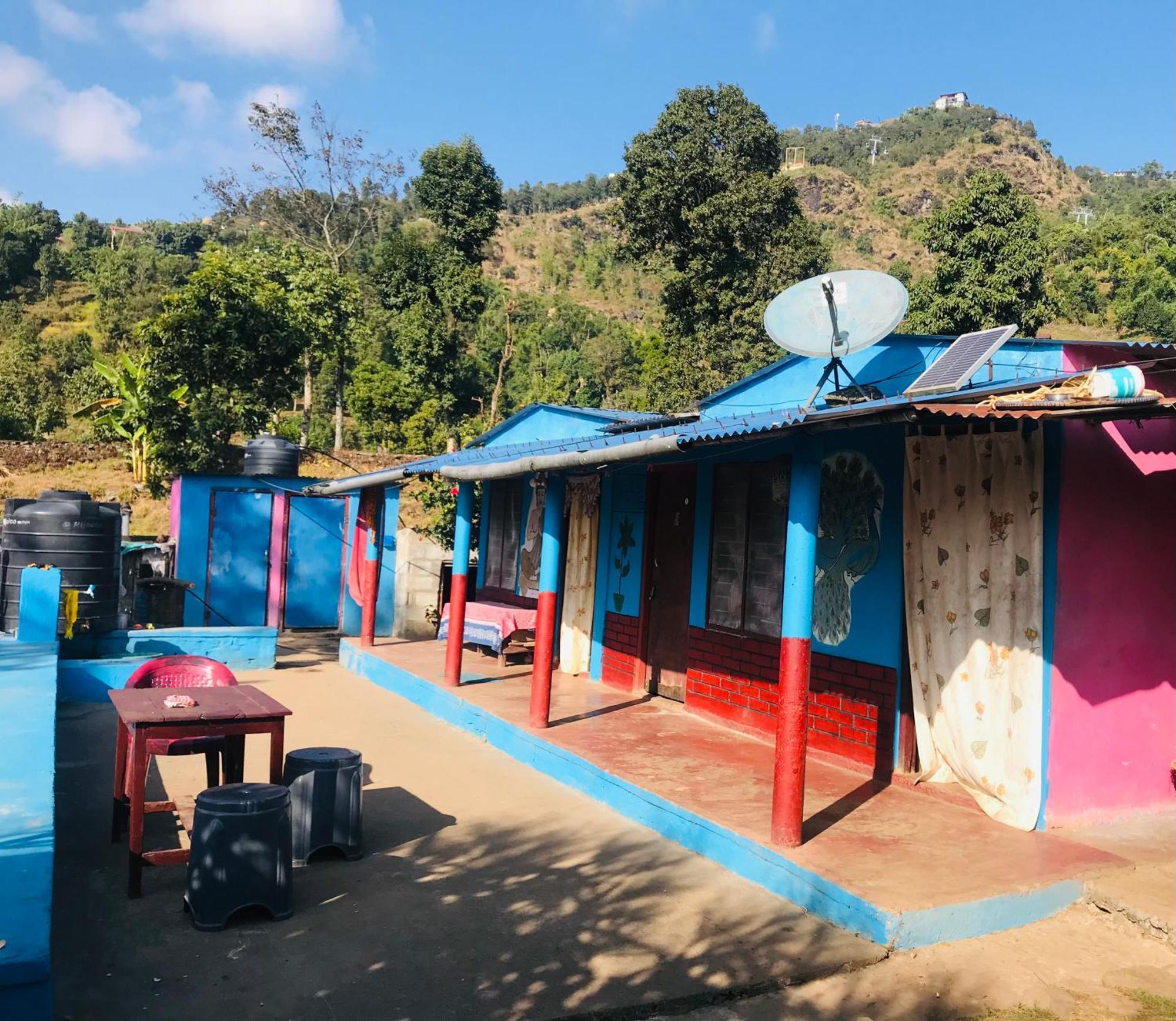 Hom'S Homestay & Farmstay Sarangkot Pokhara Dış mekan fotoğraf
